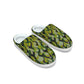GREEN FLAMES - ADULT SLIPPERS