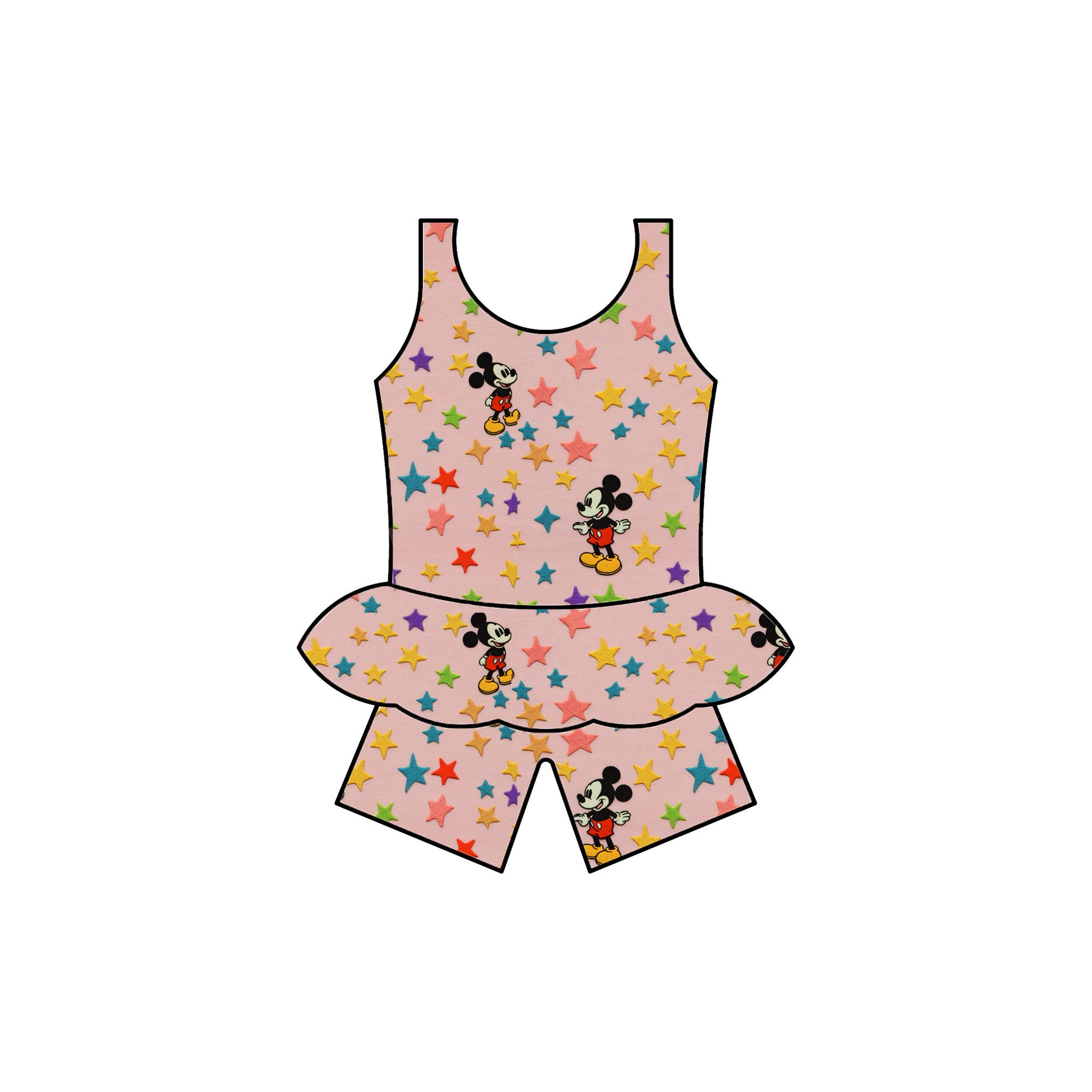 MOUSE STARS - KIDS TANK ROMPER - RTS