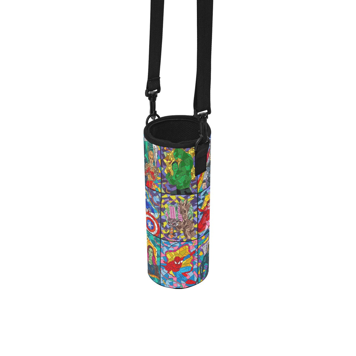 STAINED GLASS HERO  - WATER BOTTLE HOLDER