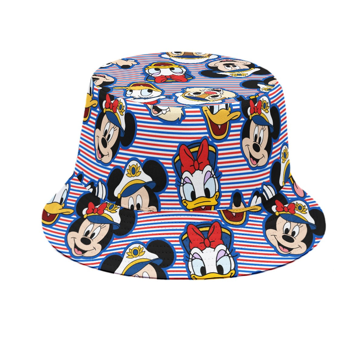 RED/BLUE SAILOR FACES - BUCKET HAT