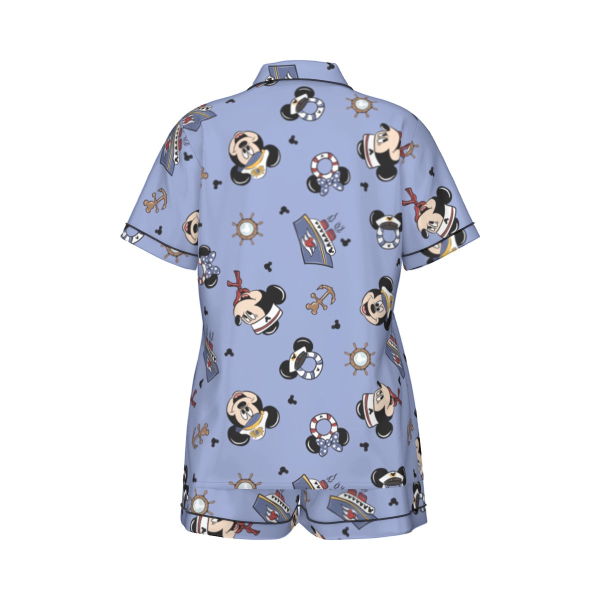 BLUE CRUISE - ADULT SILKY PAJAMAS