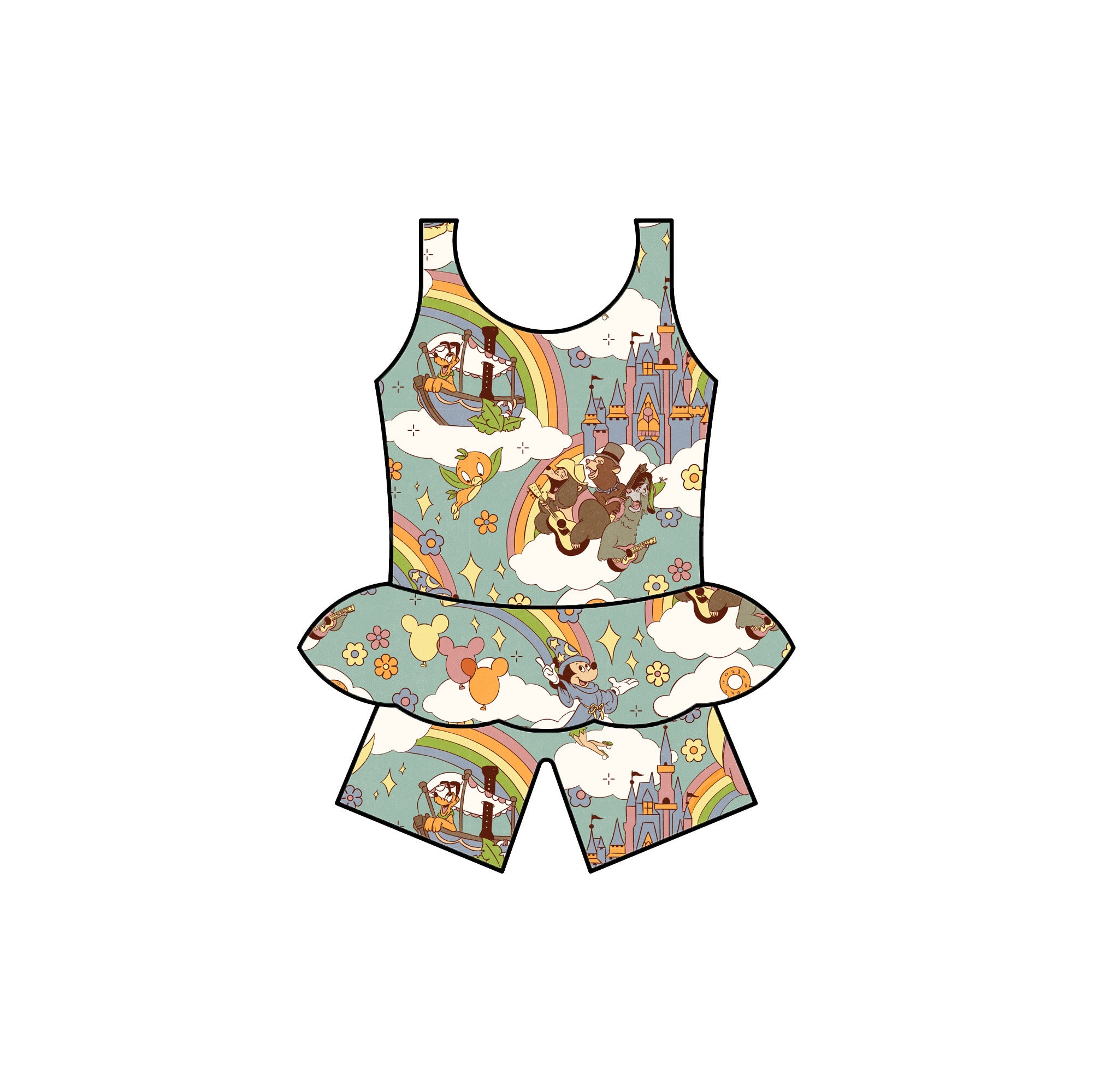 MAGICAL - KIDS TANK ROMPER - RTS