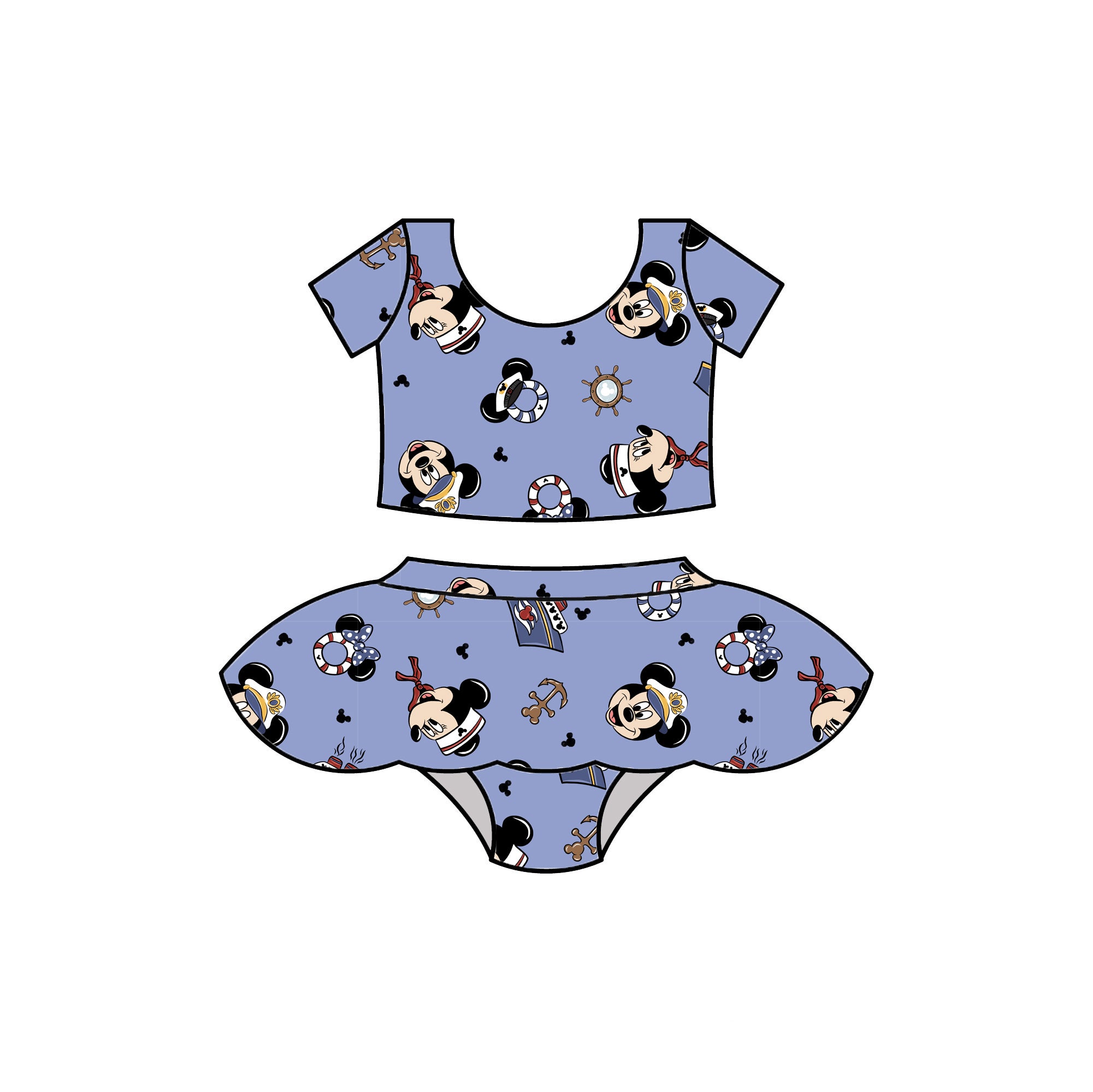 BLUE CRUISE -  KIDS TWO PIECE