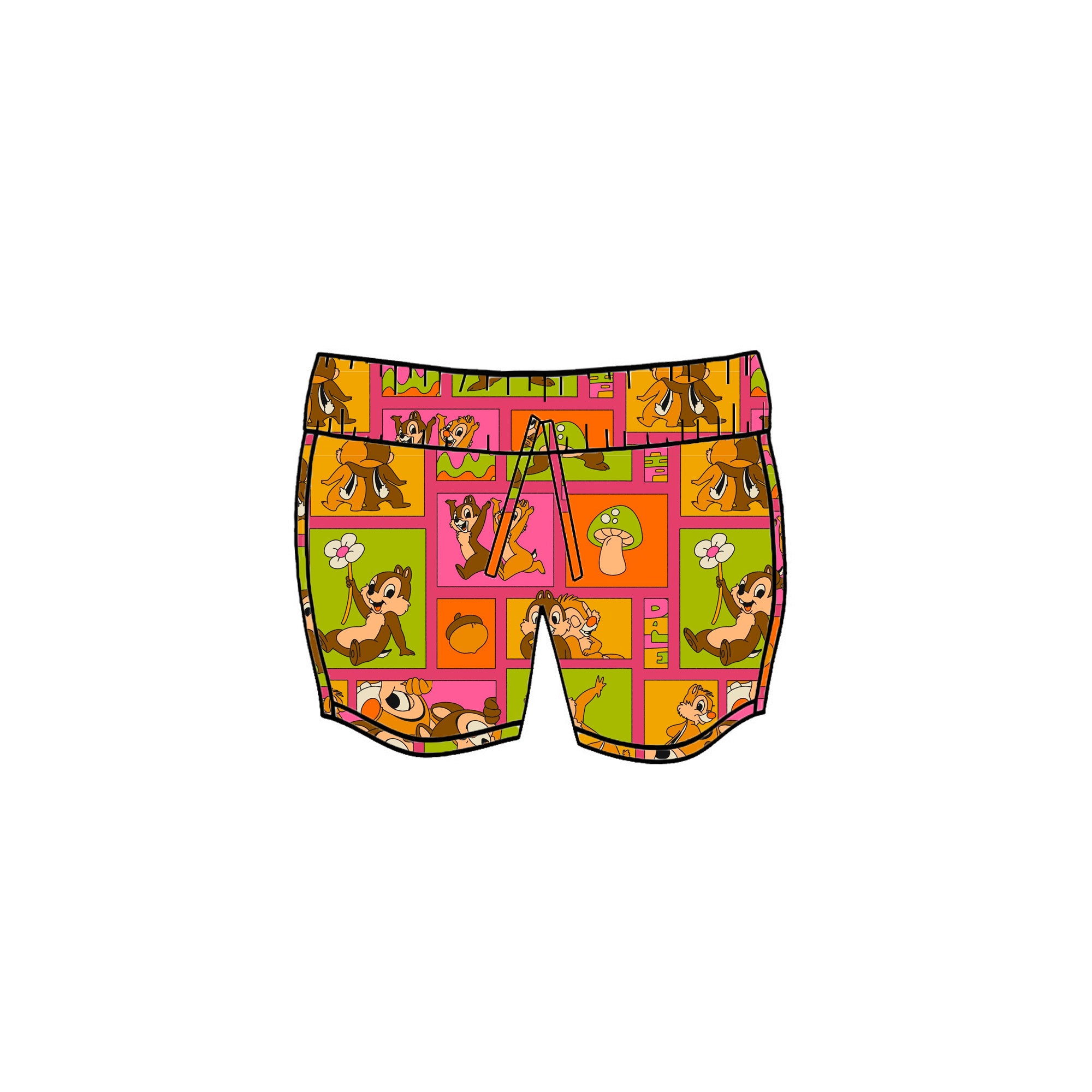 CHIP & DALE  - KIDS SWIM SHORTS