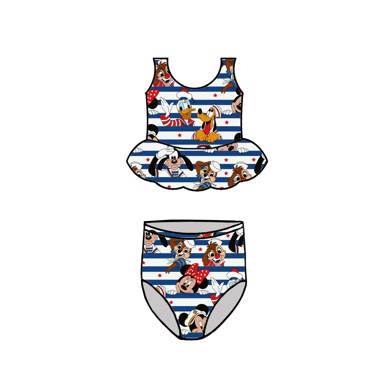 FAB 5 STRIPES SWIM - CHOOSE STYLE