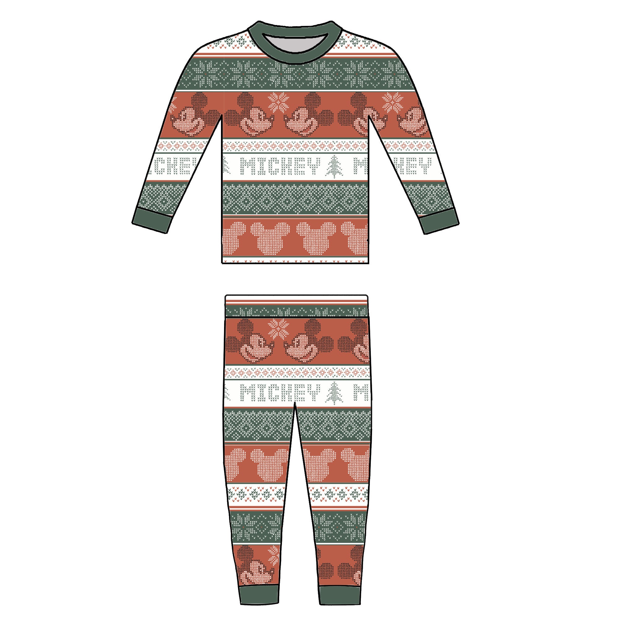 RTS - MOUSE SWEATER - KIDS PAJAMAS