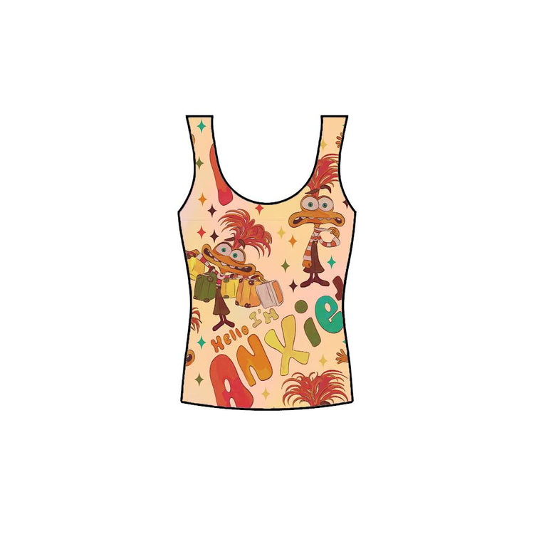 ANXIETY - ADULT TANK TOP