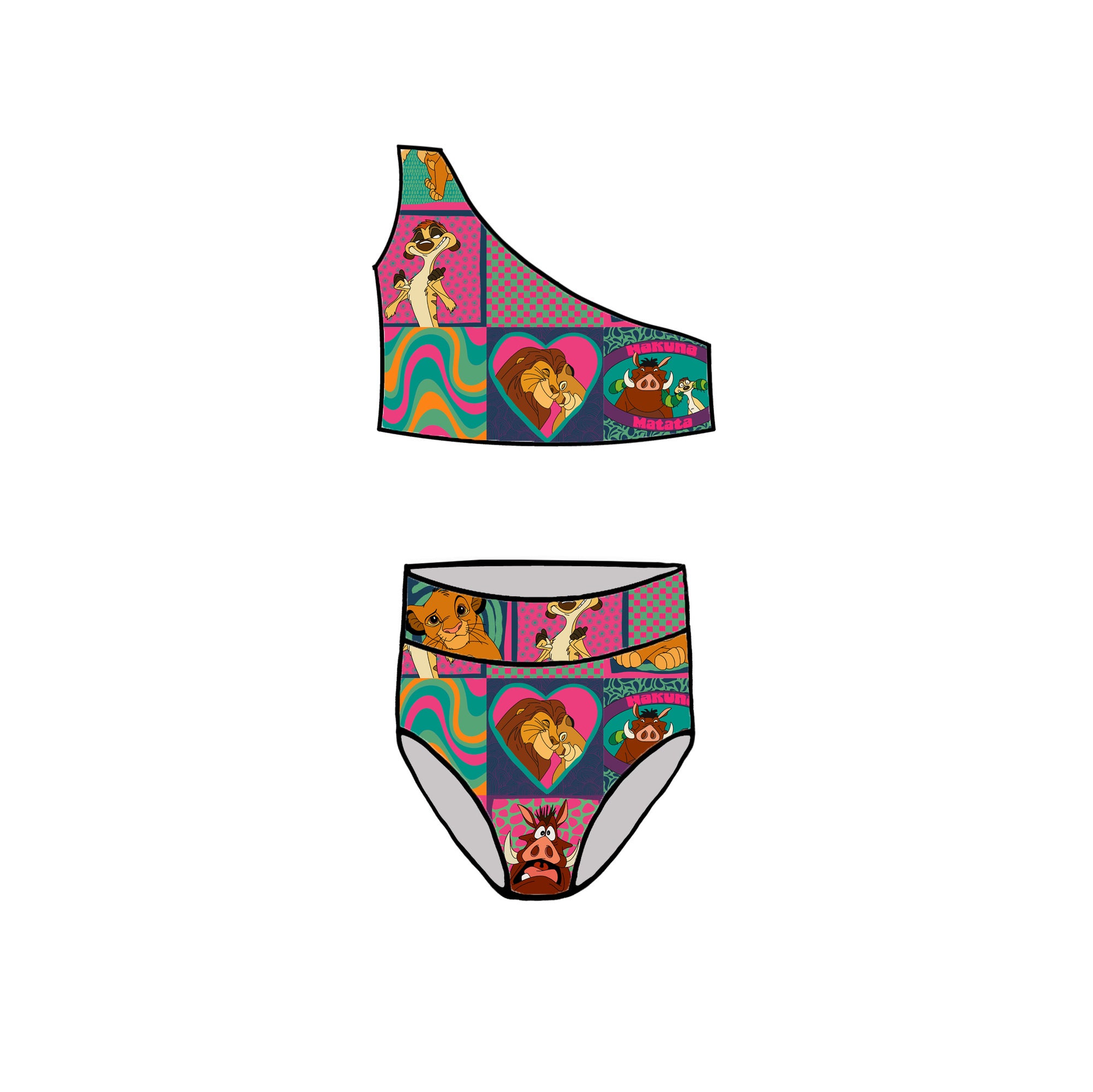 LION KING ADULT SWIMWEAR- CHOOSE STYLE