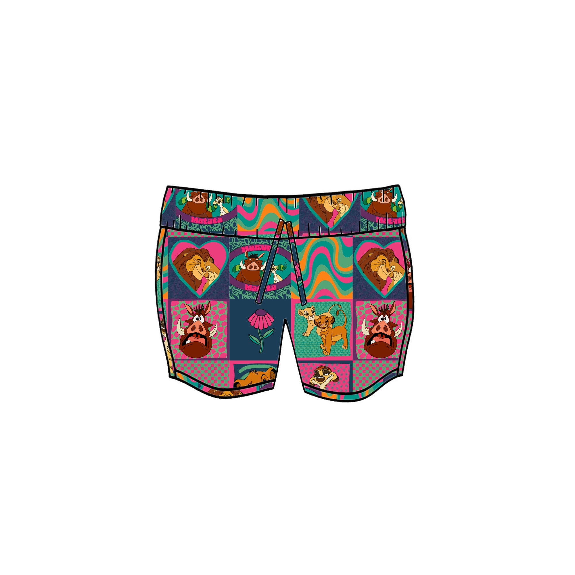 LION KING - KIDS SWIM SHORTS