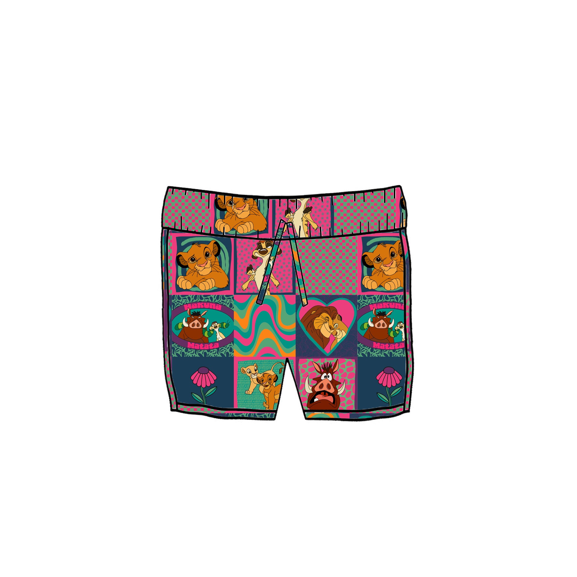 LION KING - KIDS SWIM SHORTS