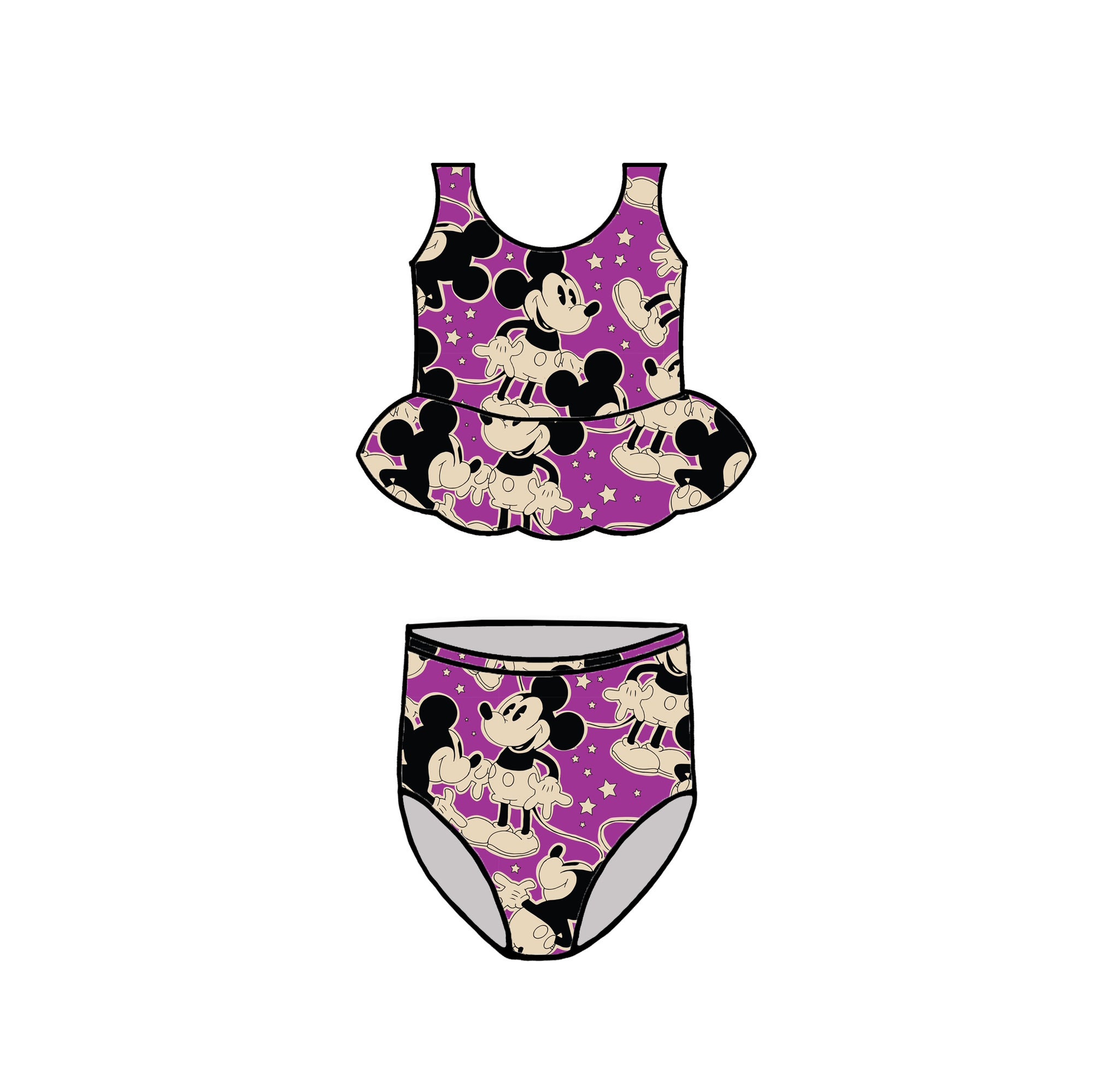 PURPLE MOUSE KIDS SWIM - CHOOSE STYLE