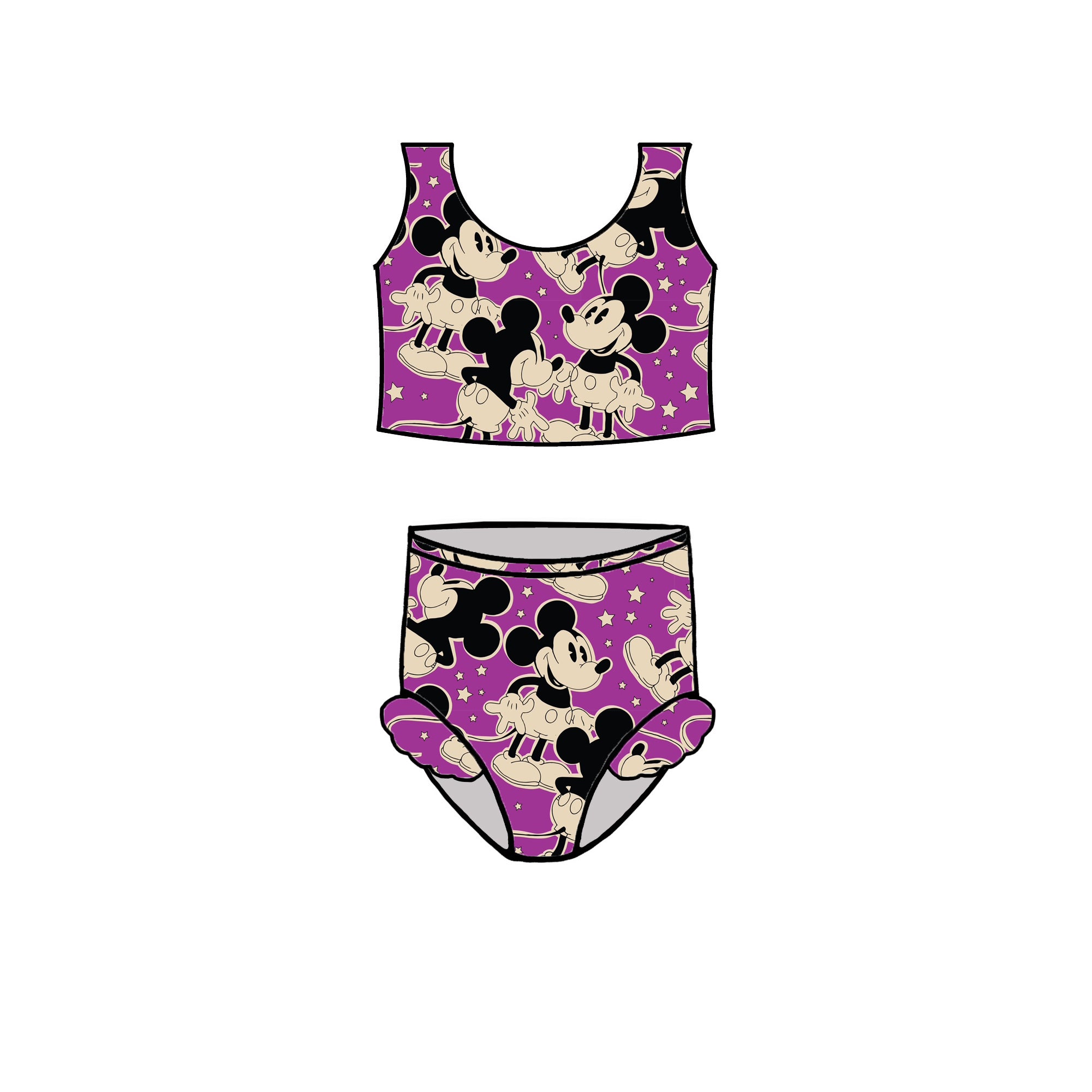 PURPLE MOUSE KIDS SWIM - CHOOSE STYLE