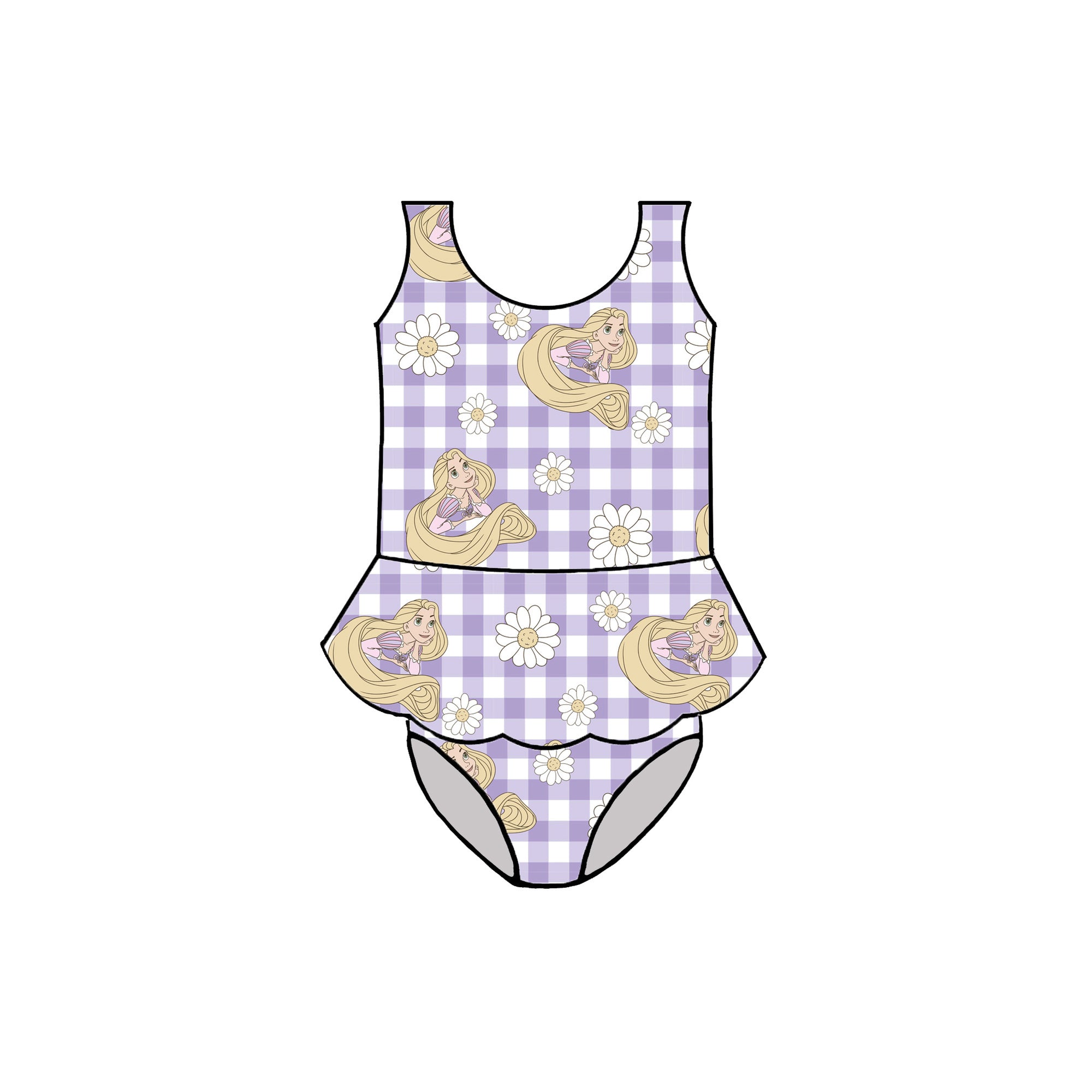 PUNZIE GINGHAM SWIM - CHOOSE STYLE