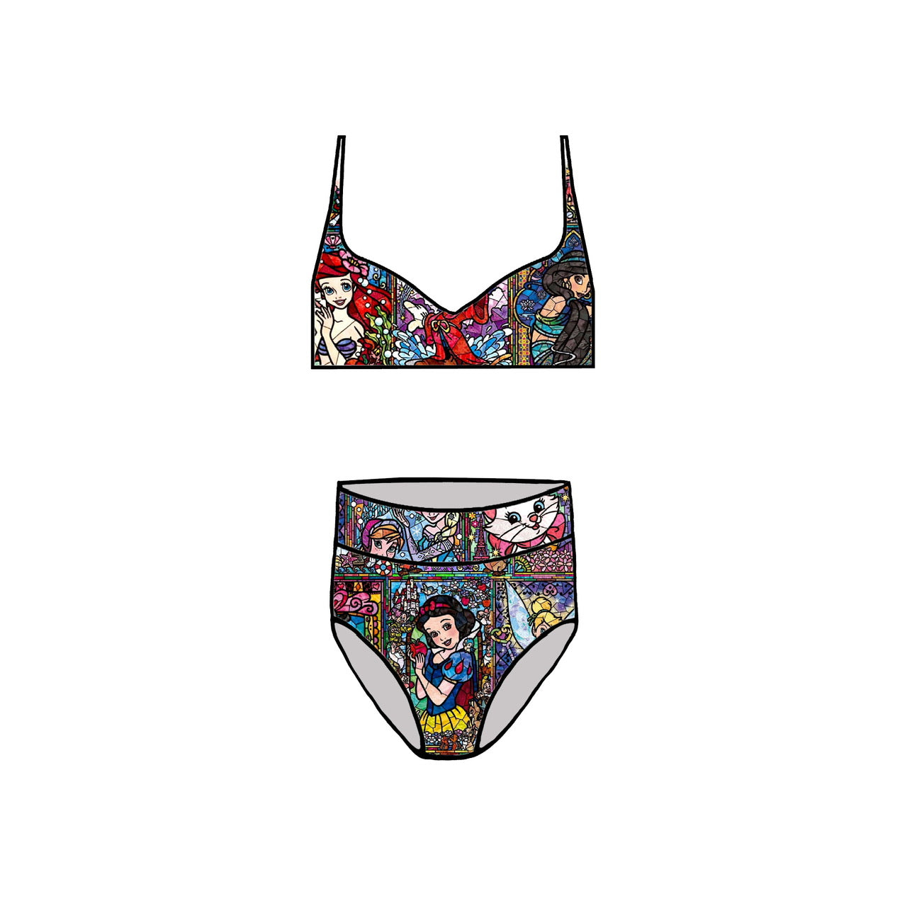 STAIN GLASS SWIMWEAR- CHOOSE STYLE